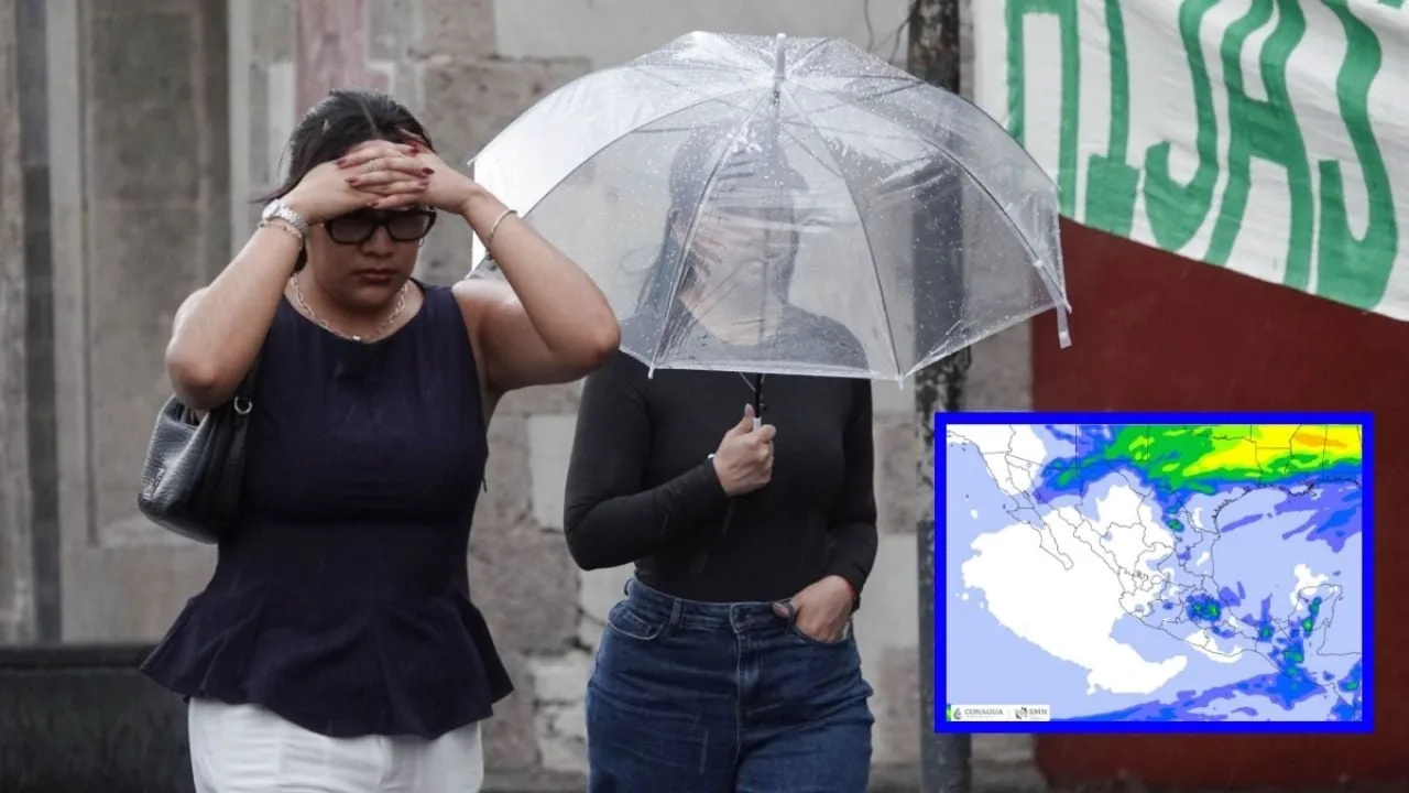 Alerta por torbellinos y granizo en el norte de México para el miércoles 29 de abril