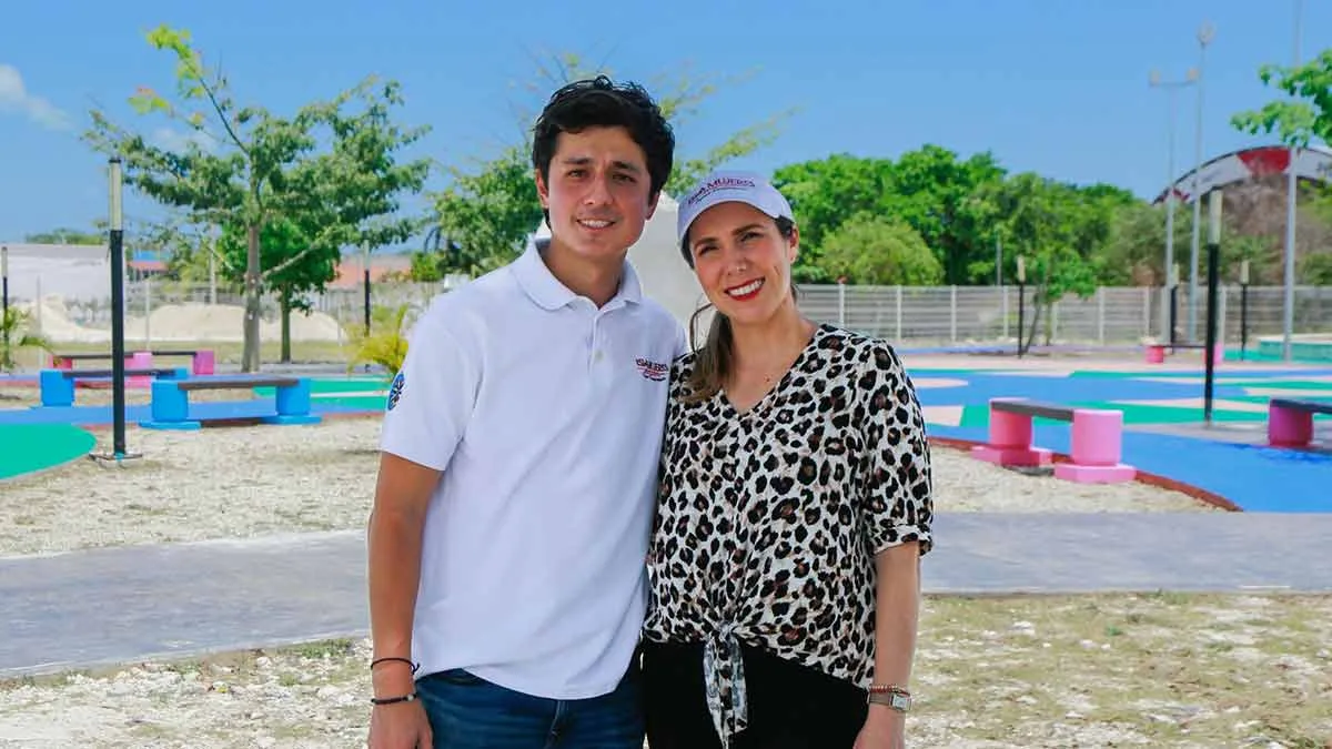 Atenea entrega Plaza Ejidatarios renovada el 30 de abril en Isla Mujeres