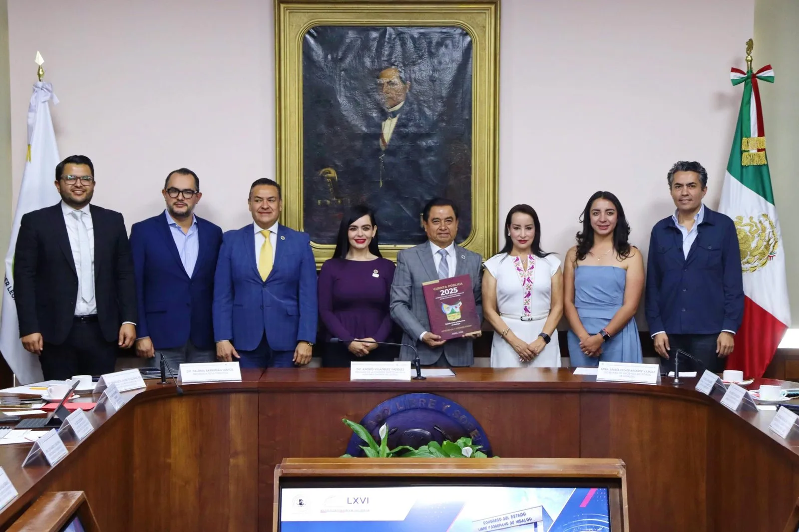 Hidalgo presenta Cuenta Pública 2025 con reducción de deuda y récord en recaudación tributaria