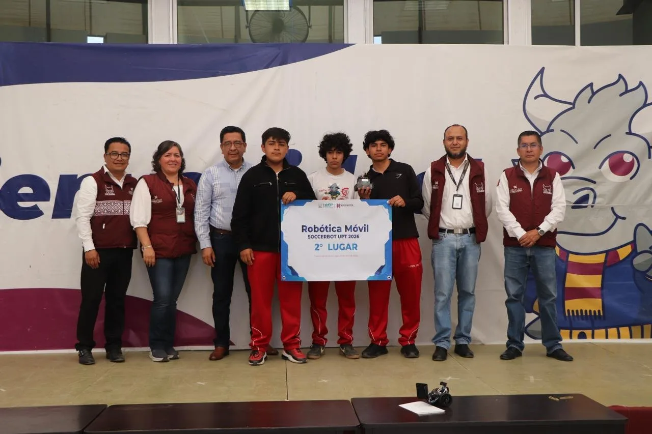 La Universidad Politécnica de Tulancingo realizó su cuarto torneo de robótica móvil