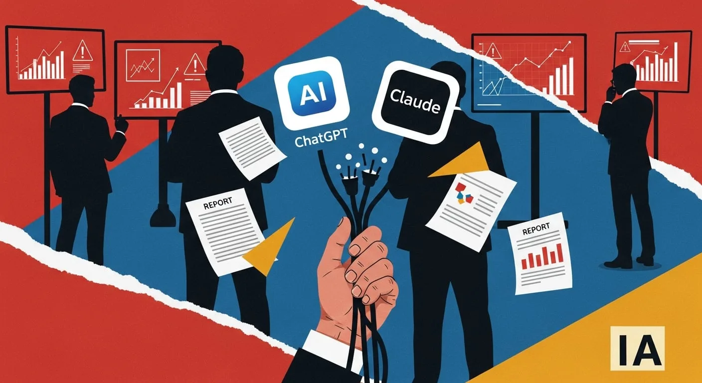 Los empleados sabotean la estrategia de IA corporativa mientras los directivos debaten sin resultados