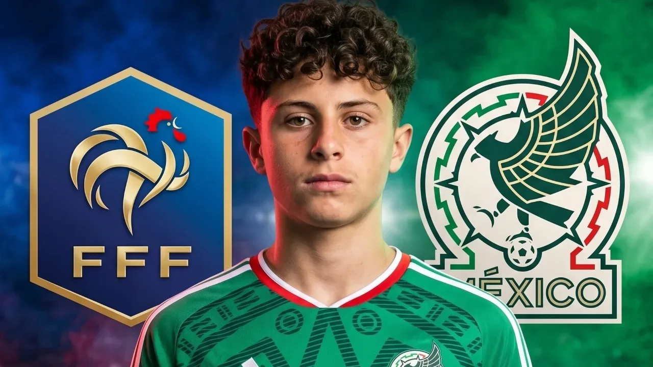 Máxime Paredes, capitán del Rennes, rechazó a Francia y fue convocado a la Sub-17 mexicana