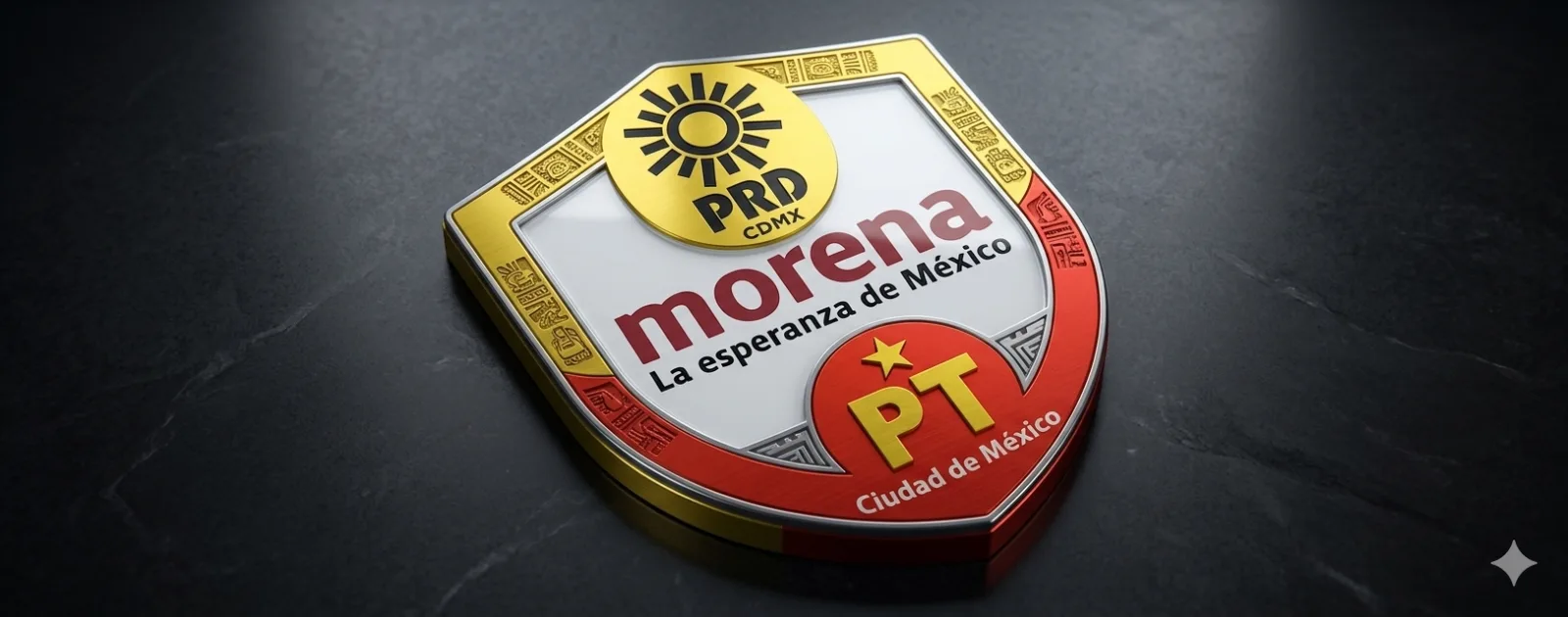 Morena estudia alianza con PT y PRD para las elecciones de 2027 en CDMX