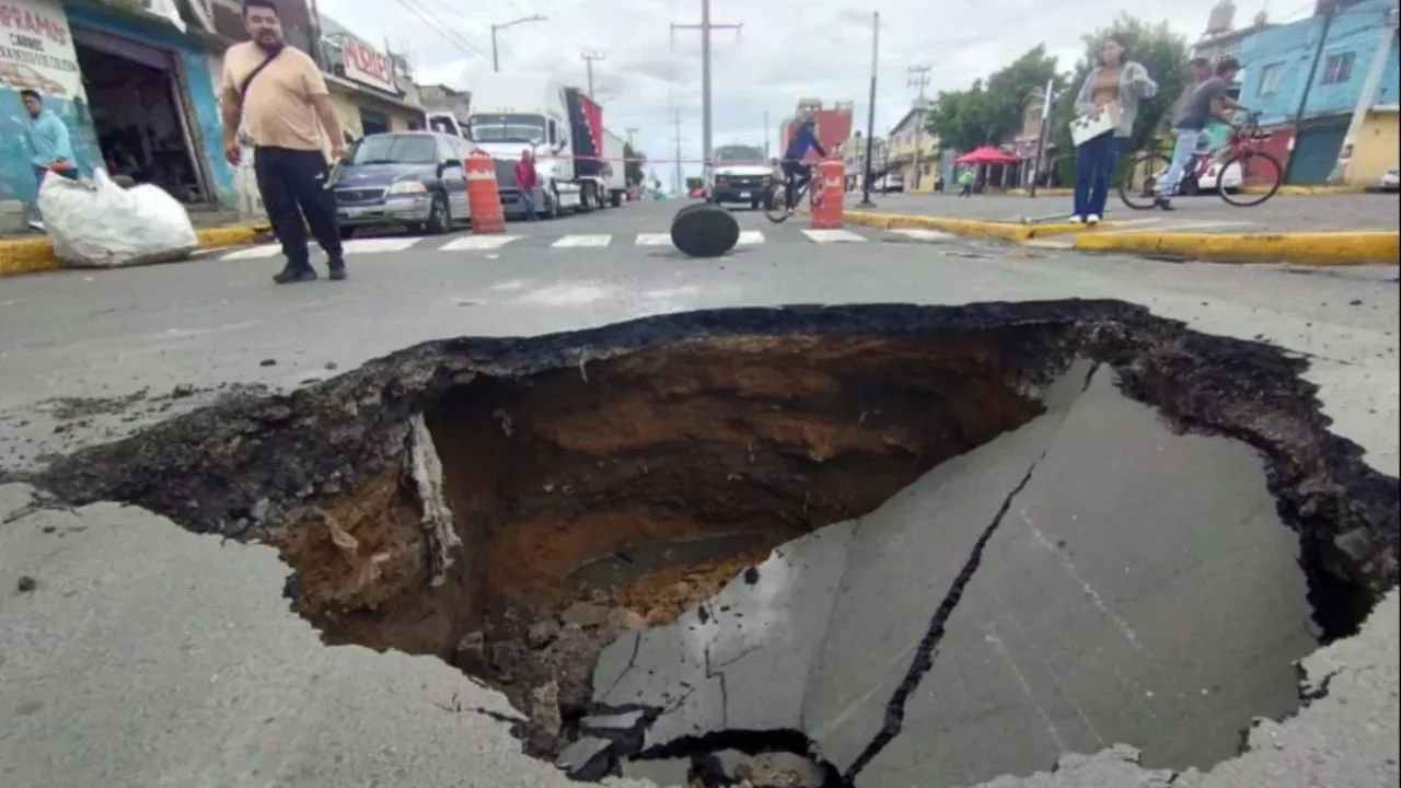 NASA mapea el hundimiento acelerado de la CDMX: zonas que se hunden hasta 2 cm mensuales