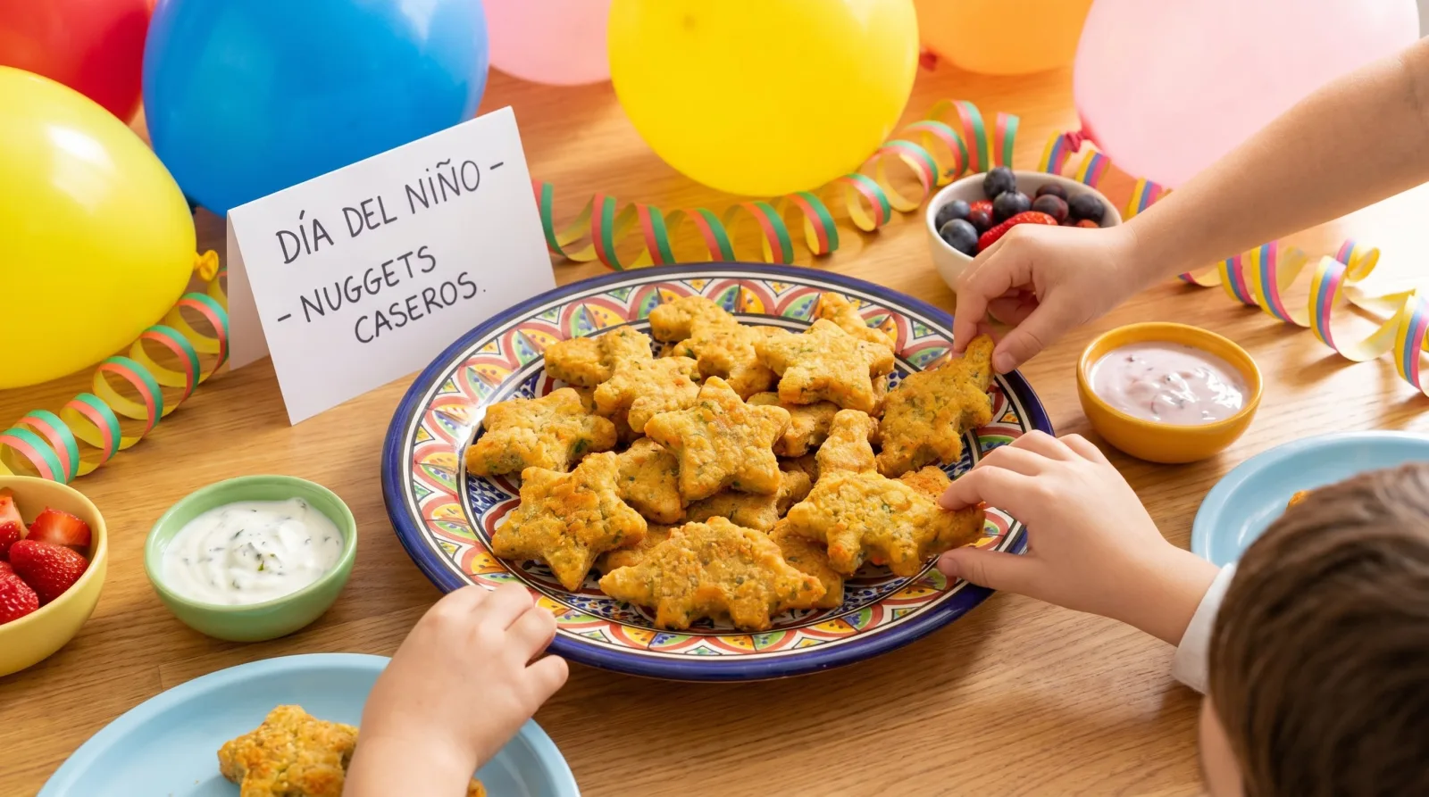 Nuggets caseros y saludables: receta para el Día del Niño