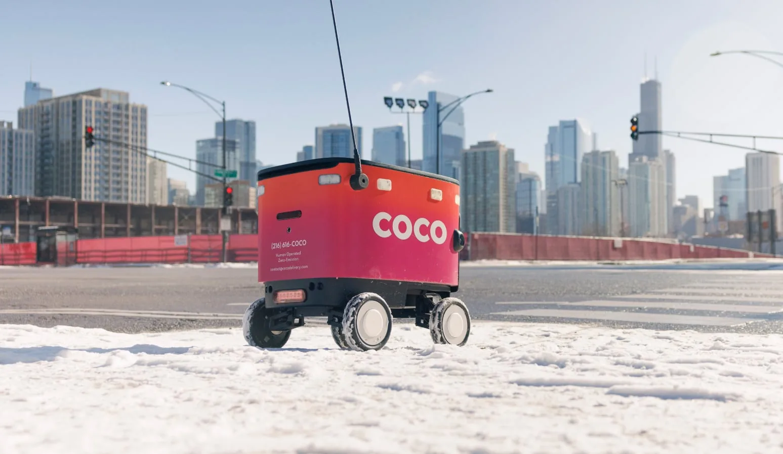 Robots de delivery compartirán datos de obstáculos con app para ciegos