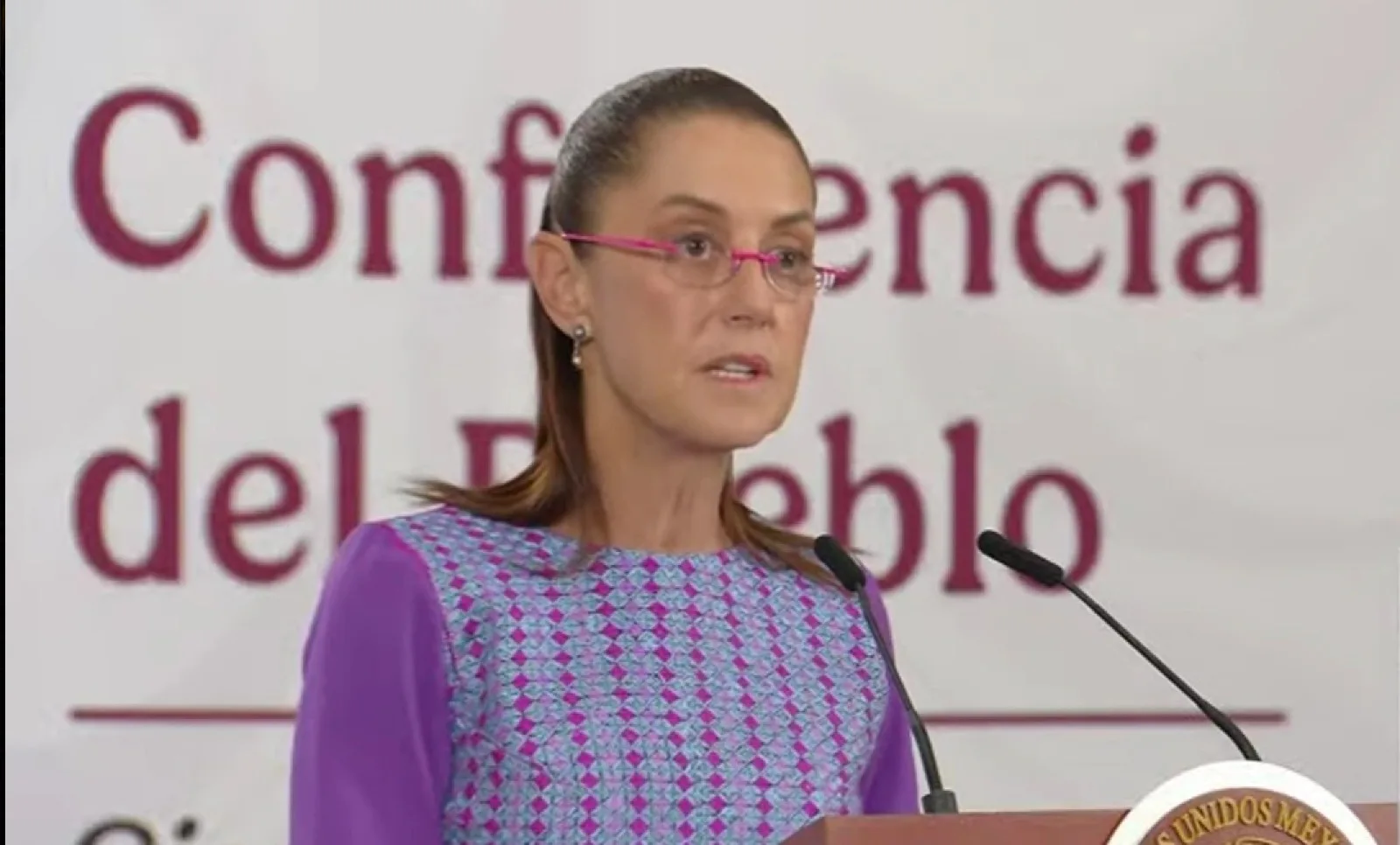 Sheinbaum rechaza acusaciones de EE.UU. y advierte contra la injerencia extranjera