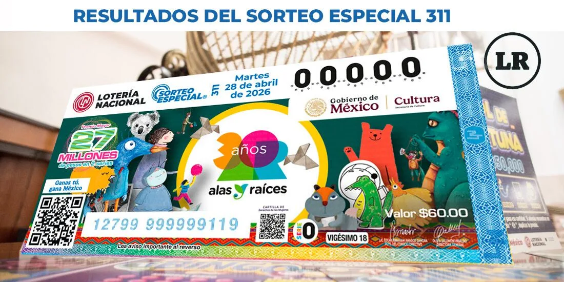 Sorteo Especial 311: más de 80 millones en premios para el 28 de marzo