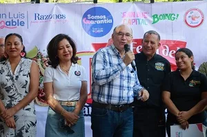 Alcalde Galindo inaugura la primera Feria Municipal del Taco en San Luis Potosí