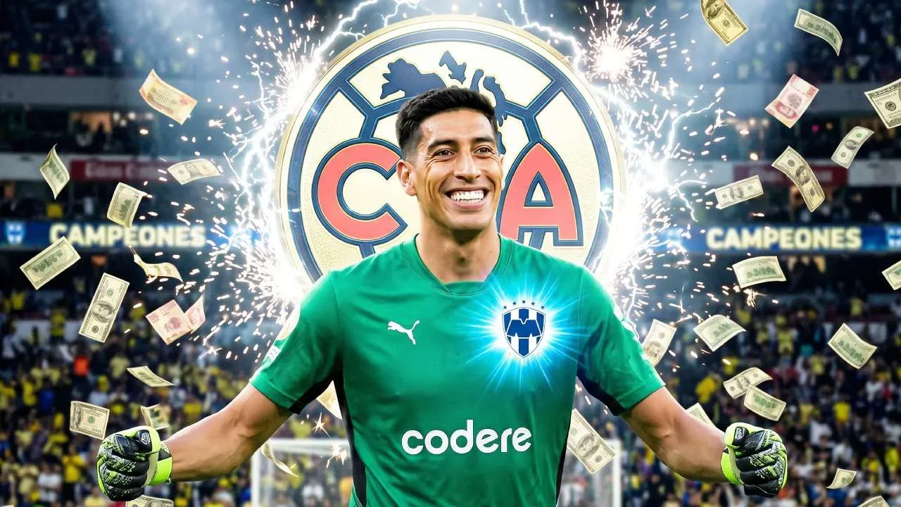 América sondea a Esteban Andrada en Rayados y busca portero suplente para Cota