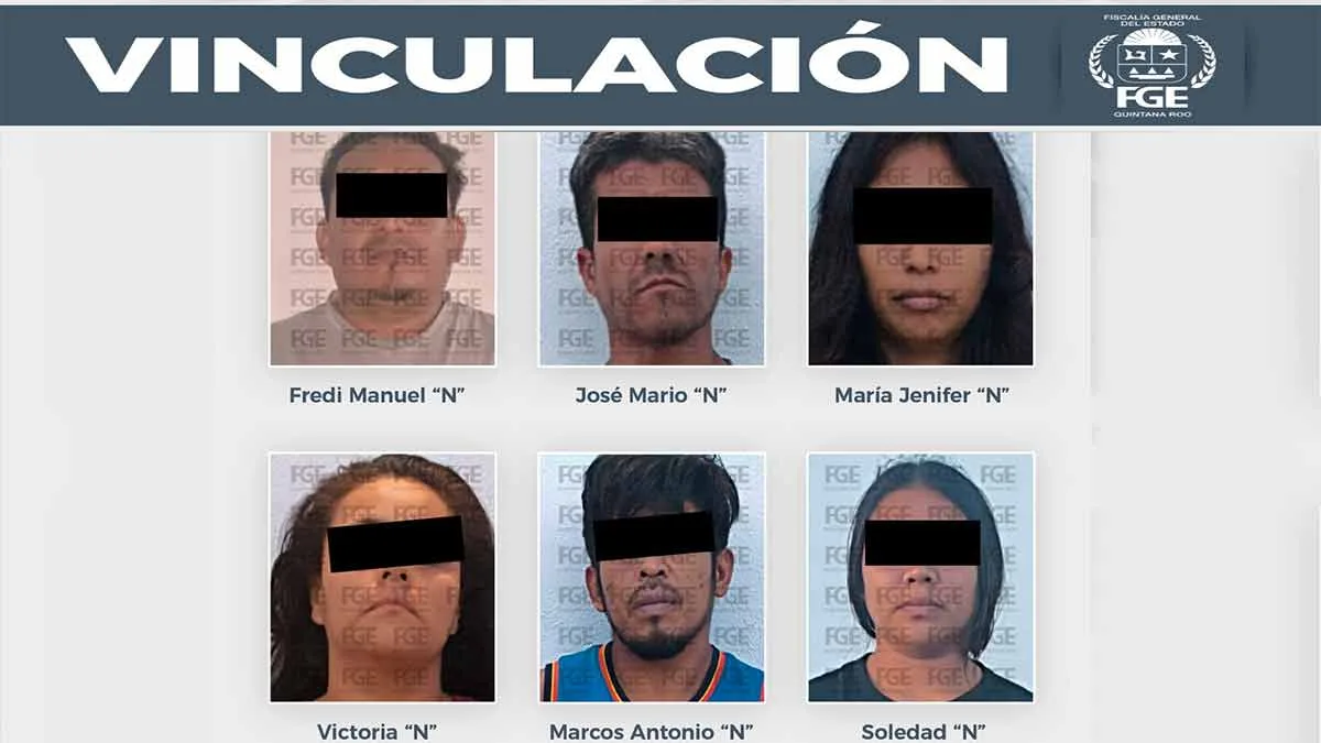 Vinculan a proceso a seis personas por narcomenudeo en Cancún