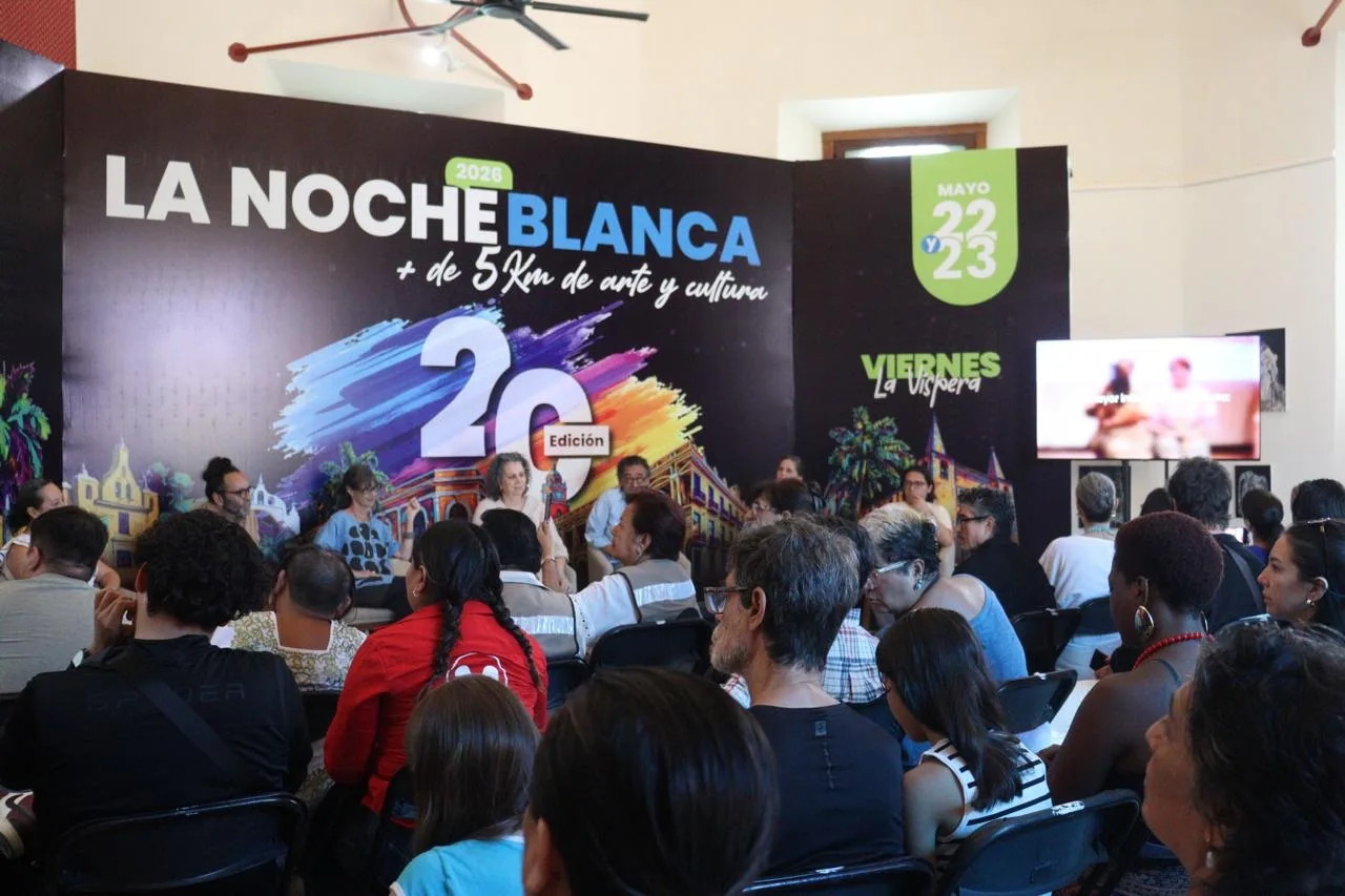 Mérida ilumina sus espacios culturales con arte y tecnología en La Noche Blanca 2026