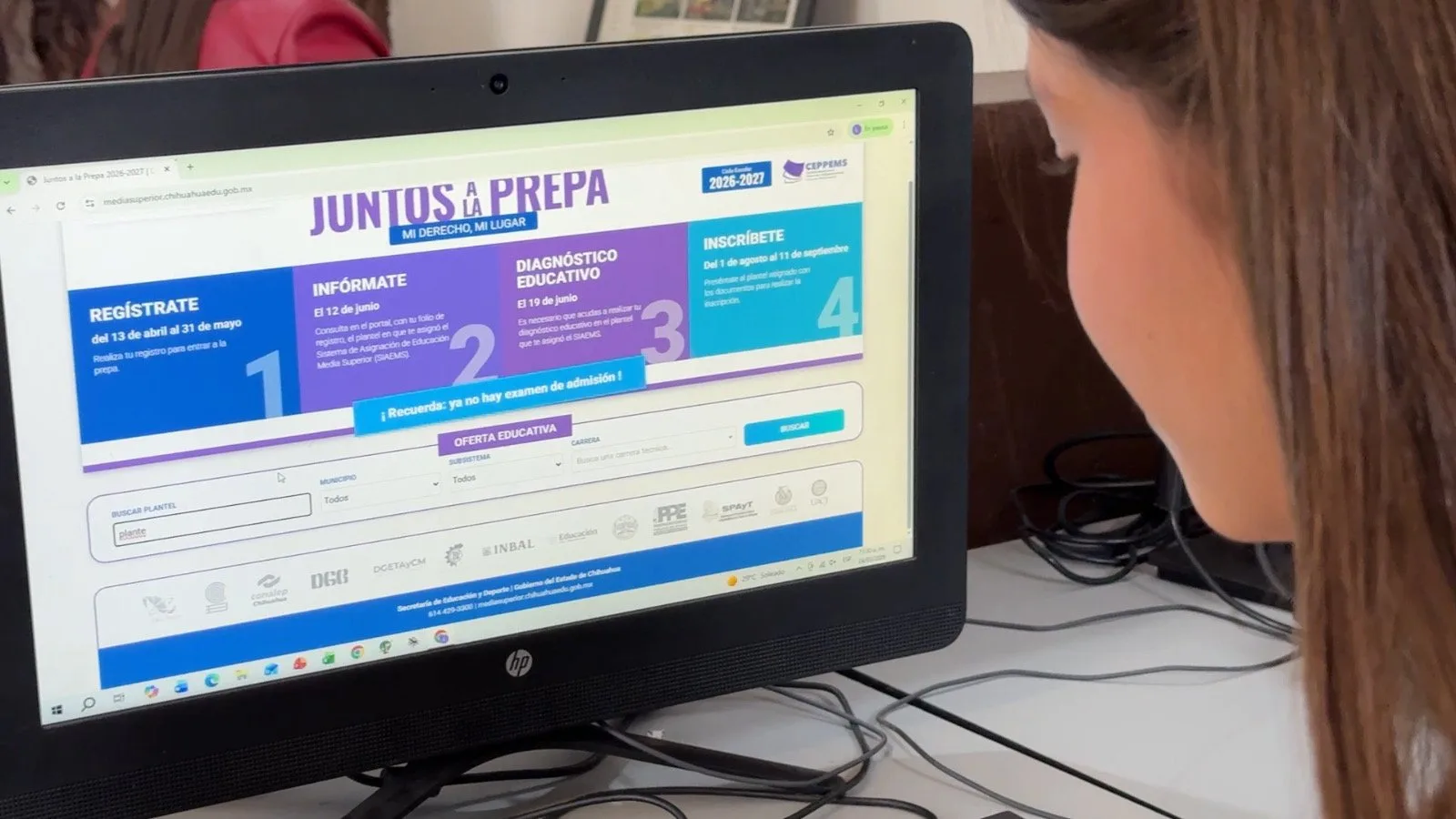 Más del 80% de aspirantes ya registraron ingreso a Educación Media Superior en Chihuahua