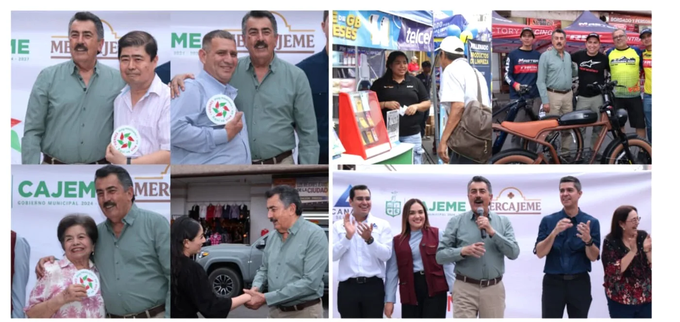 Inicia en Cajeme la Feria Nacional “Viernes Muy Mexicano” para impulsar el comercio local