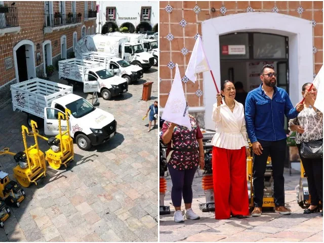 Atlixco fortalece servicios públicos con nuevo equipamiento para recolección y mantenimiento vial