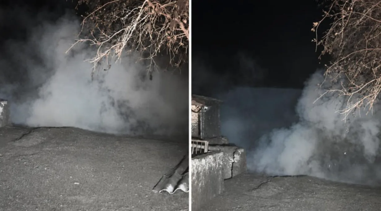 Autoridades descartan géiser tras escape de agua y vapor en Michoacán
