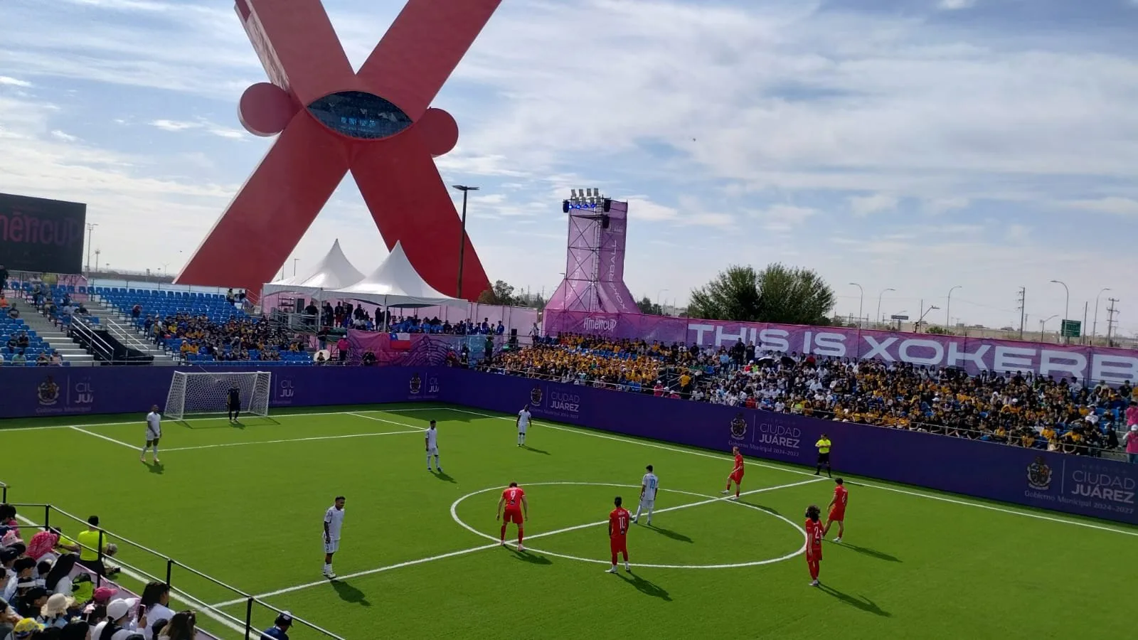 Canadá vence a Honduras en un partido intenso de la Xokerball Americup 2026