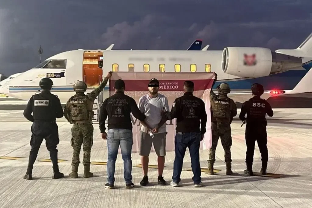 Capturan en Cancún a líder de Hells Angels buscado internacionalmente por tráfico ilícito