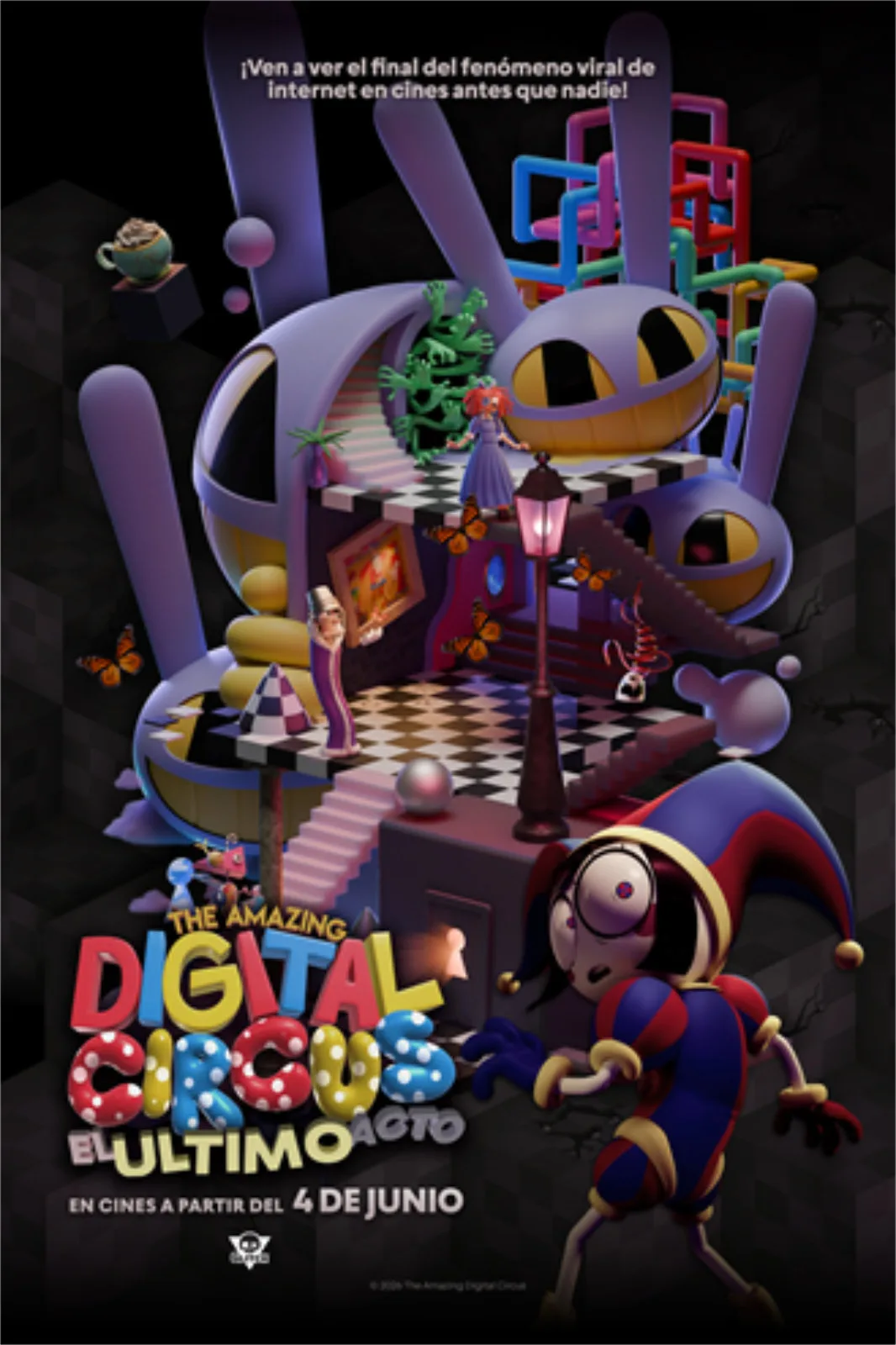 Cinépolis +QUE CINE estrena el cierre de The Amazing Digital Circus con función exclusiva