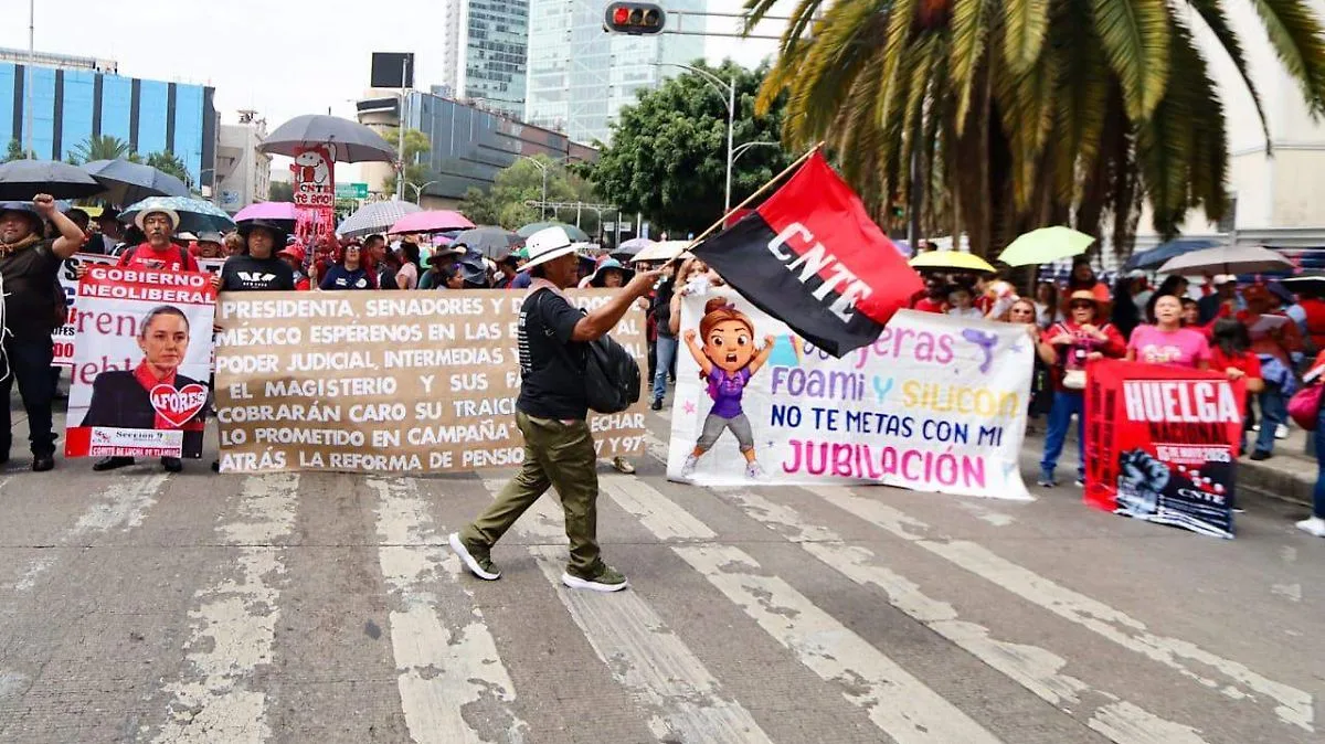 CNTE anuncia movilización durante el Mundial ante falta de respuesta de Sheinbaum