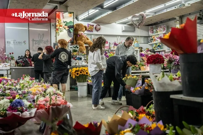 Comerciantes de flores en Tijuana prevén aumento en ventas por Día de las Madres