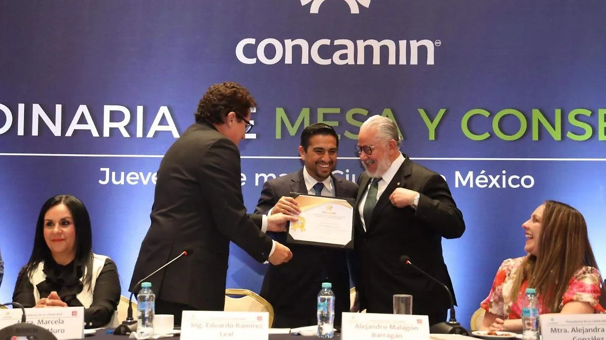 Concamin destaca la contribución clave de industriales en el desarrollo económico de México