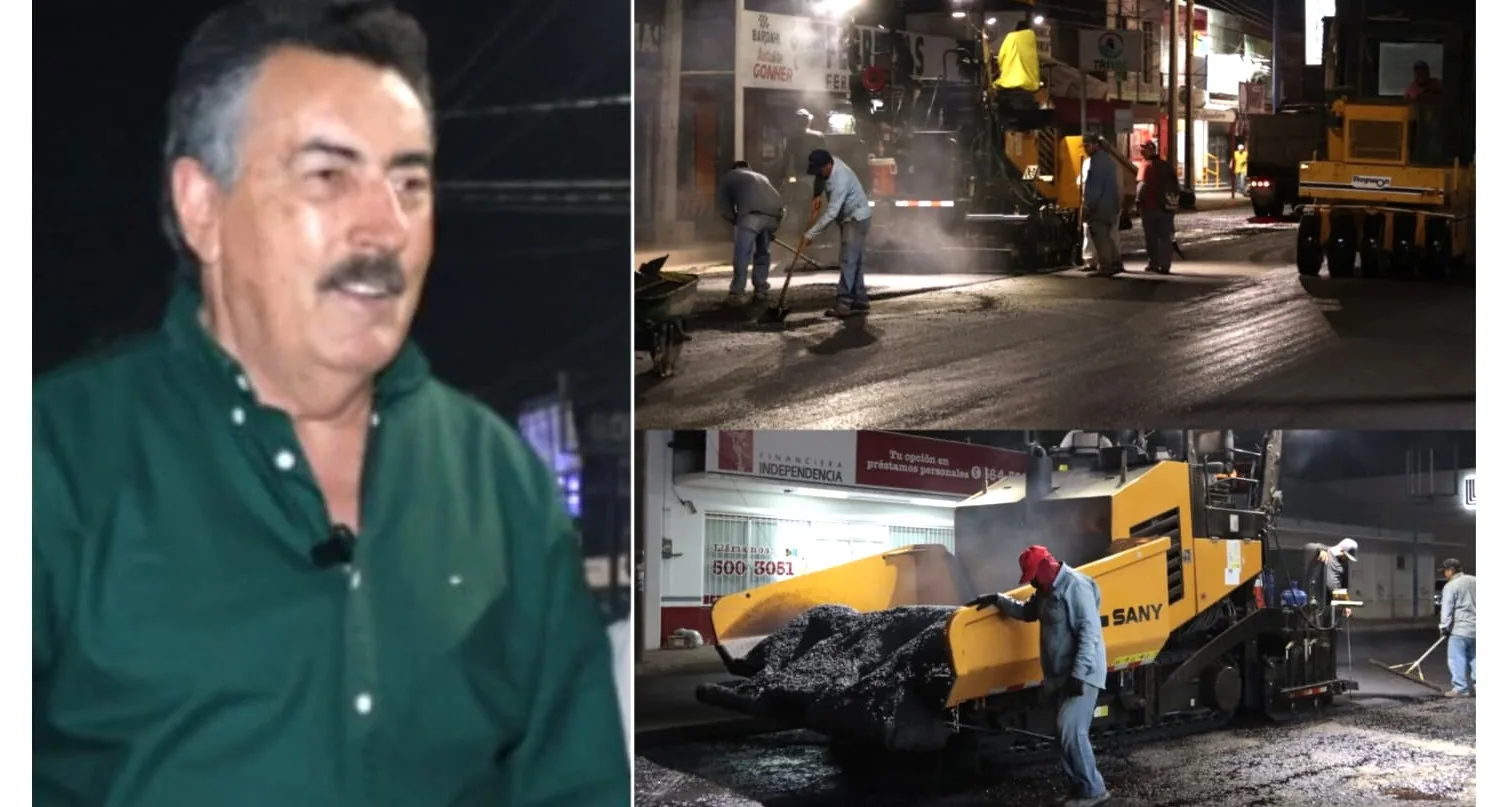 Continúa la rehabilitación vial en Cajeme con trabajos en calle California