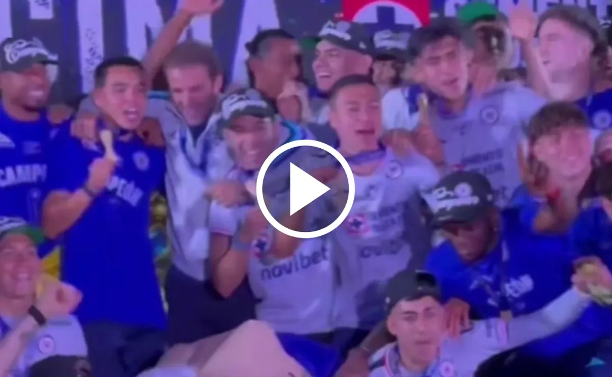 Cruz Azul celebra título con una canción desafiante dedicada a Pumas tras la final