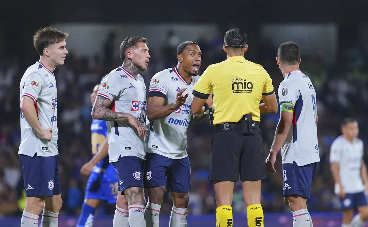 Cruz Azul cuestiona designación arbitral para la final ante Pumas en Liga MX