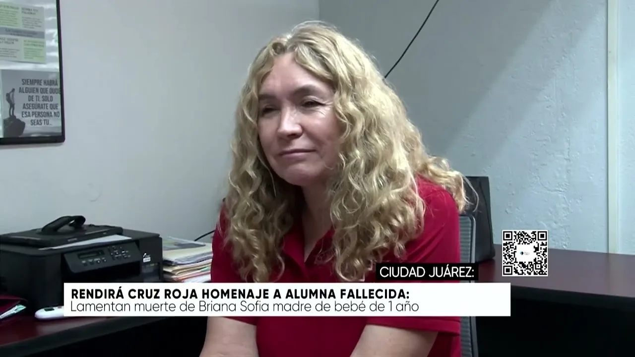 Cruz Roja rinde homenaje a alumna de enfermería fallecida tras accidente
