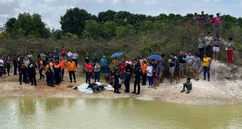 Cuatro niños fallecen ahogados en una laguna de Maturín durante una visita familiar