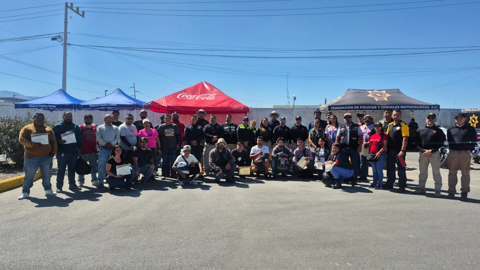 Curso gratuito busca reducir accidentes entre motociclistas en Saltillo