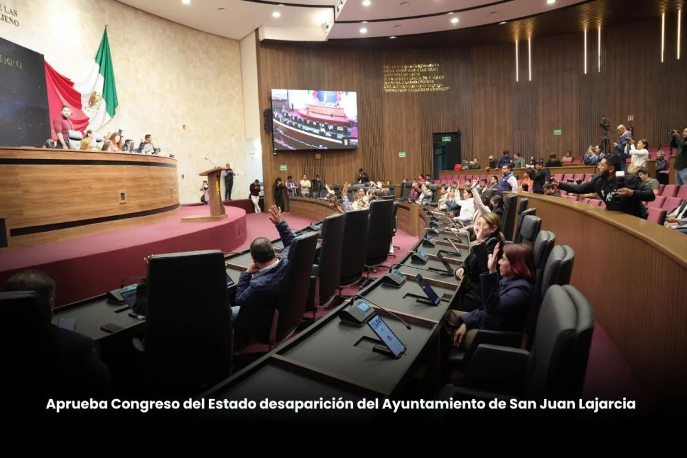 Declaran procedente la desaparición del Ayuntamiento de San Juan Lajarcia por renuncias masivas