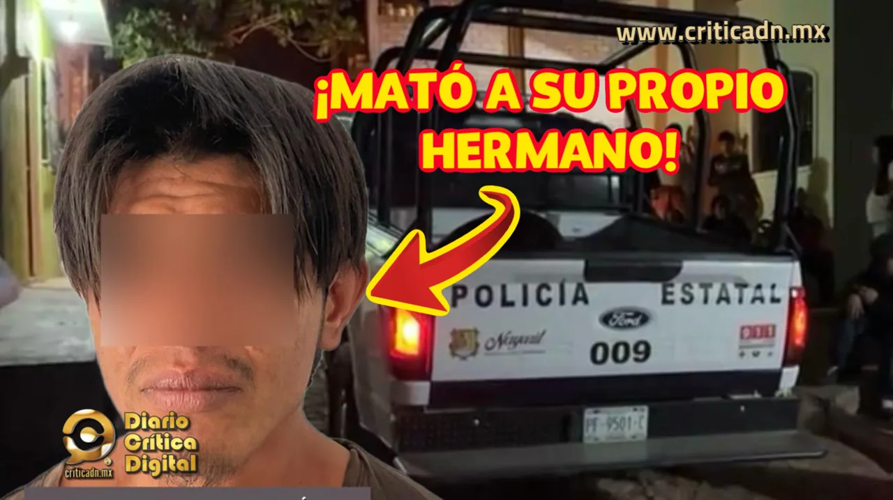Detienen a hombre acusado de matar a su hermano tras pelea en Tepic