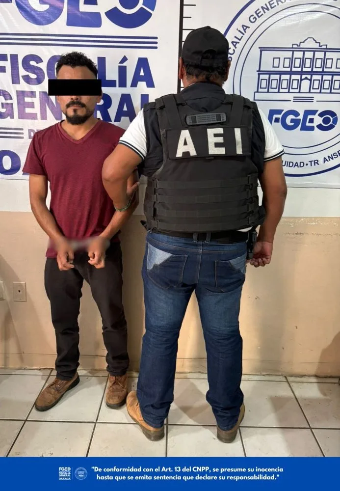 Detienen a hombre por violencia familiar en la región de la Costa de Oaxaca