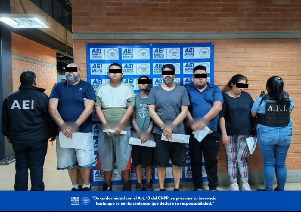 Detienen a seis personas tras ataque con arma de fuego contra adulto y menor en Huajuapan