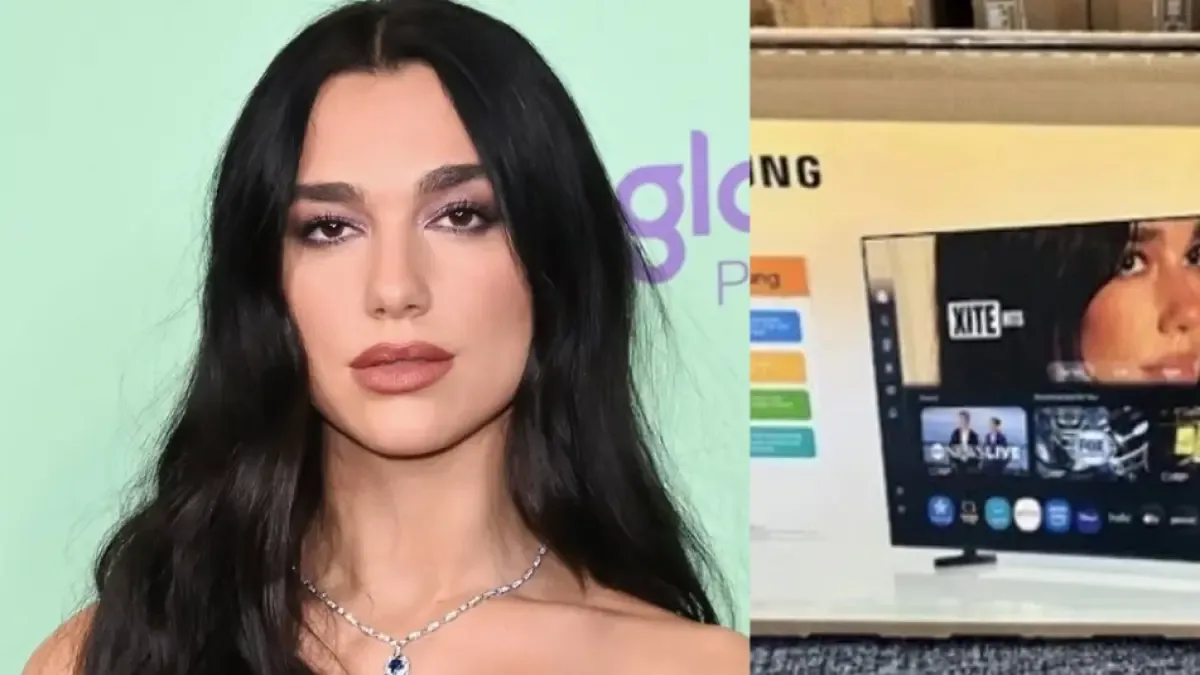 Dua Lipa demanda a Samsung por uso no autorizado de su imagen en empaques de televisores