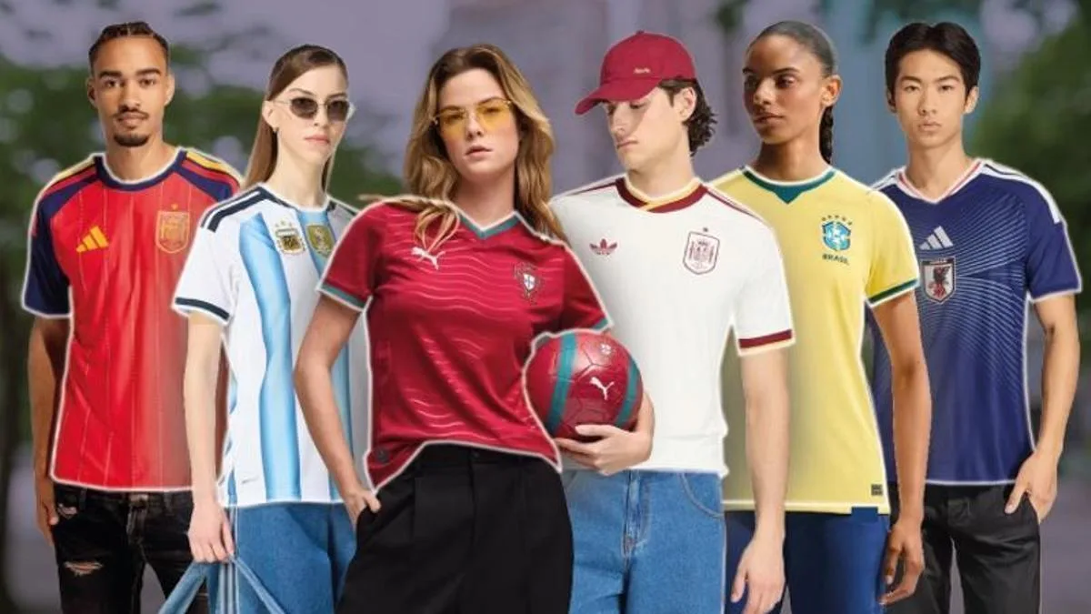 El Mundial 2026 impulsa la popularidad de las camisetas de fútbol como tendencia urbana
