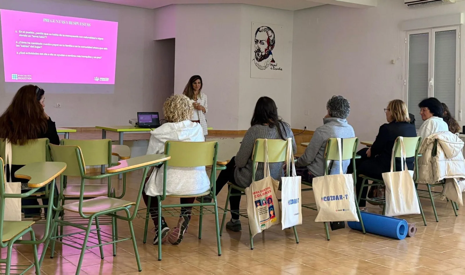 El programa 'Cuidar-t' impulsa el autocuidado de mujeres rurales en su tercera edición