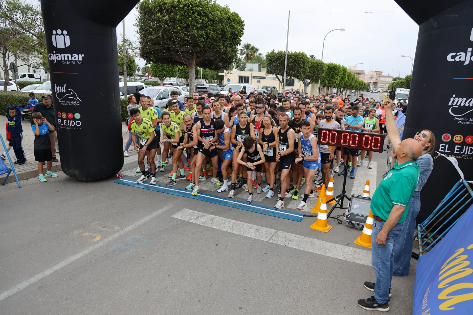 Elissaoui y Jéssica Martín ganan la XIII Carrera Popular Francisco Montoya en El Ejido