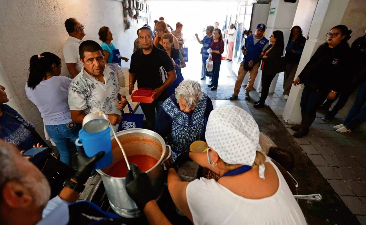 En Miguel Hidalgo, 50 comedores comunitarios alimentan a 3.500 personas diarias
