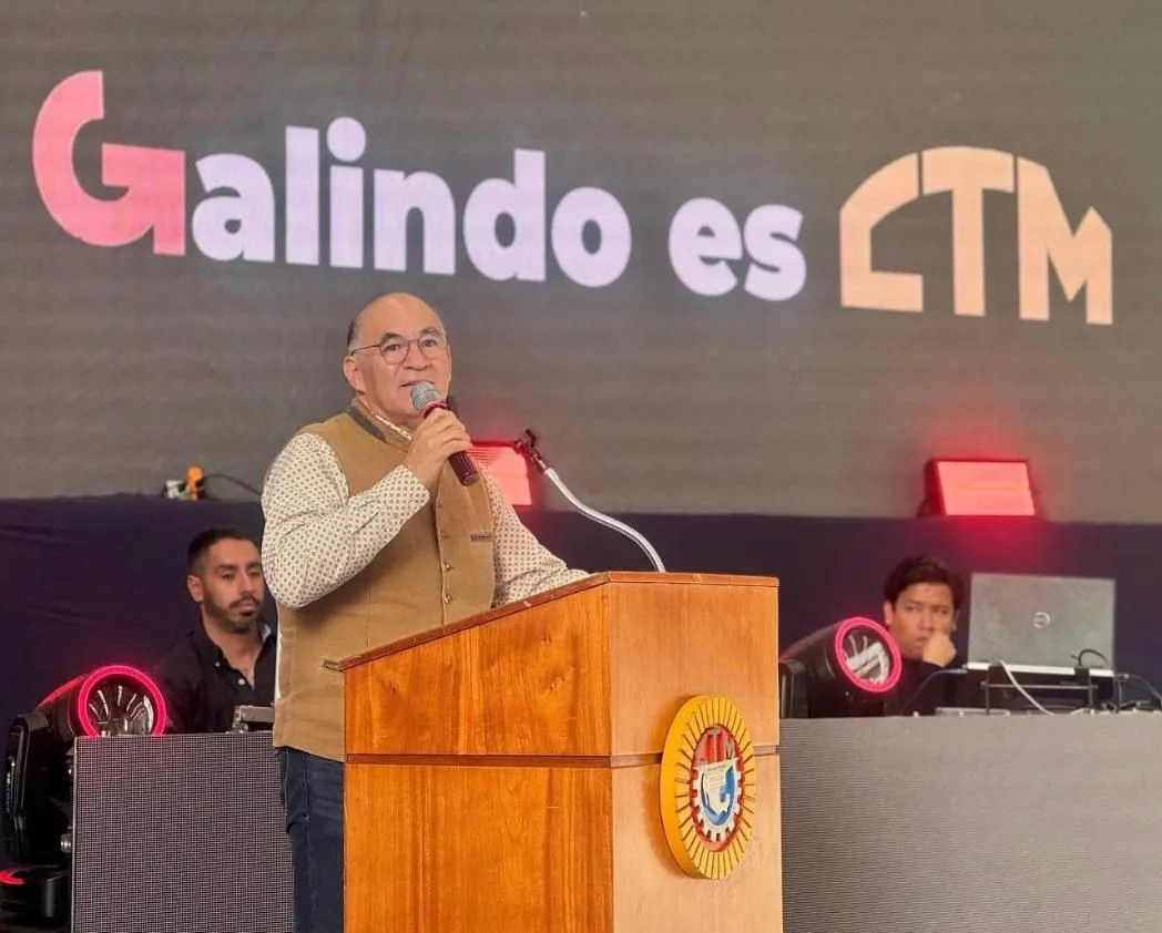 Enrique Galindo reconoce a la CTM en el Día del Trabajo ante mil líderes sindicales