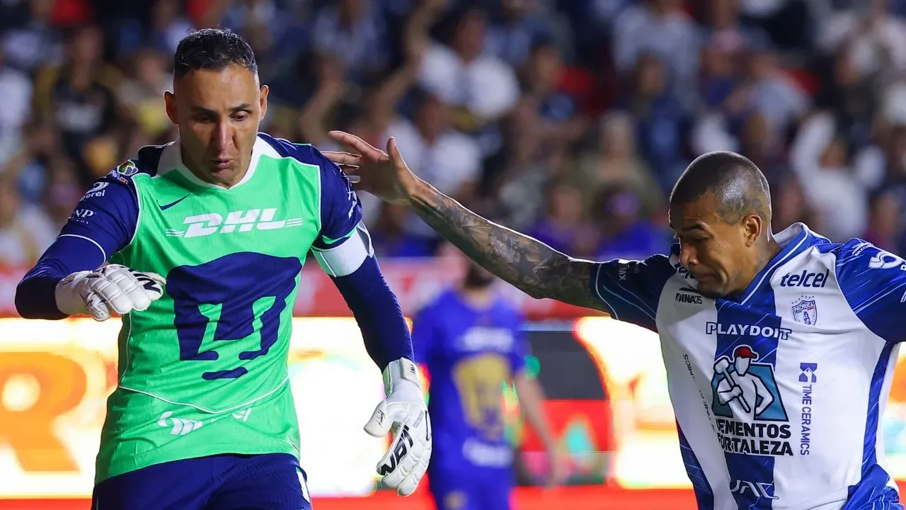 Error de Keylor Navas propició gol de Pachuca en semifinal de clausura 2026