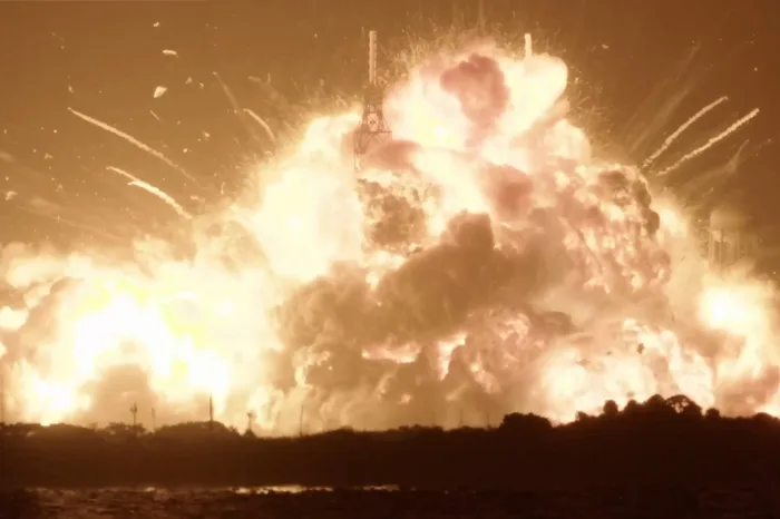 Explosión del cohete New Glenn de Blue Origin pone en riesgo planes lunares de la NASA