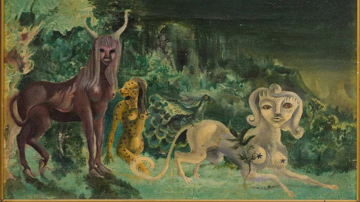 Faro Santander presenta obras de Leonora Carrington creadas durante su internamiento psiquiátrico