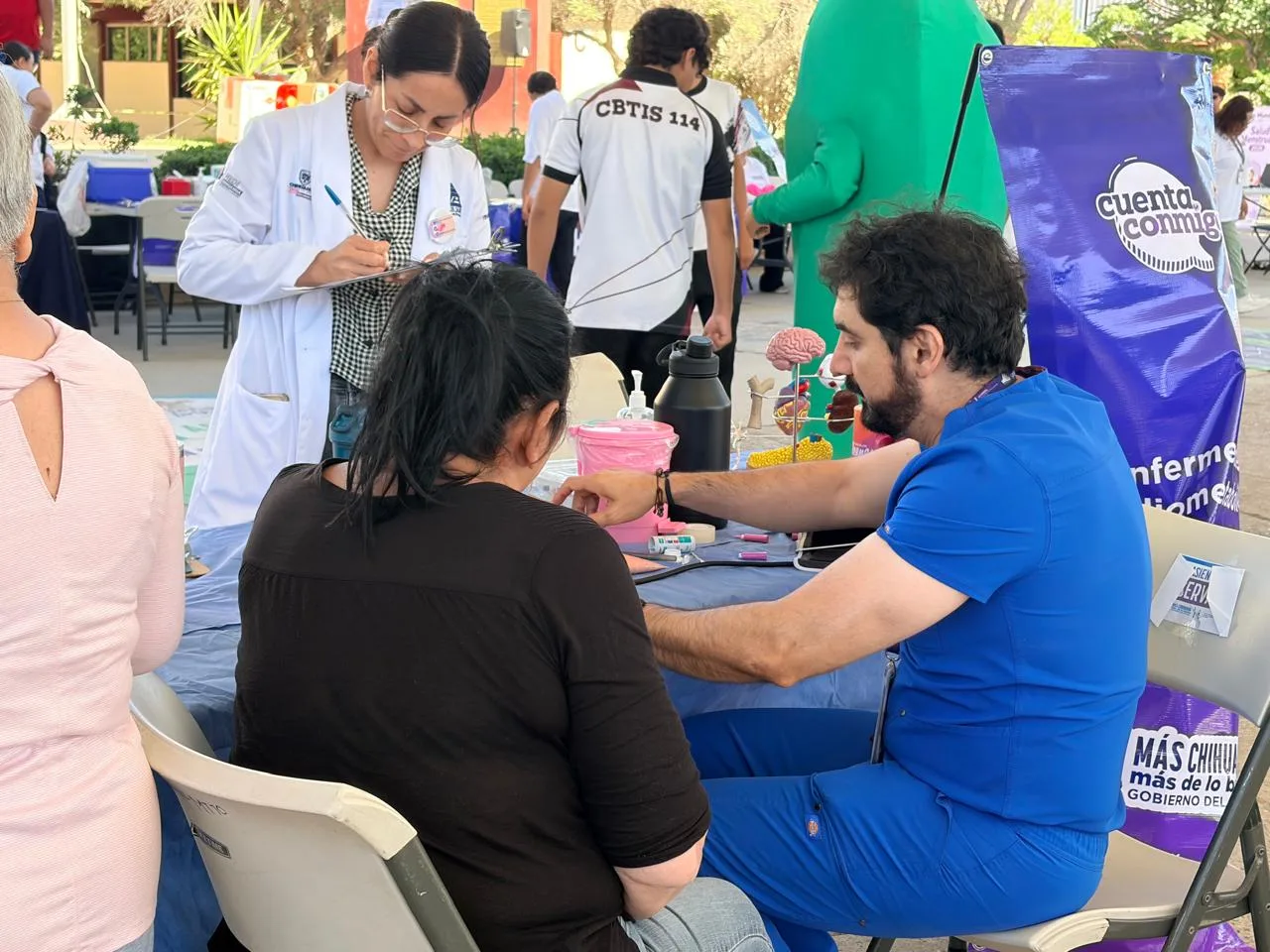 Feria de salud en Infonavit Casas Grandes ofrece atención médica y trámites gratuitos