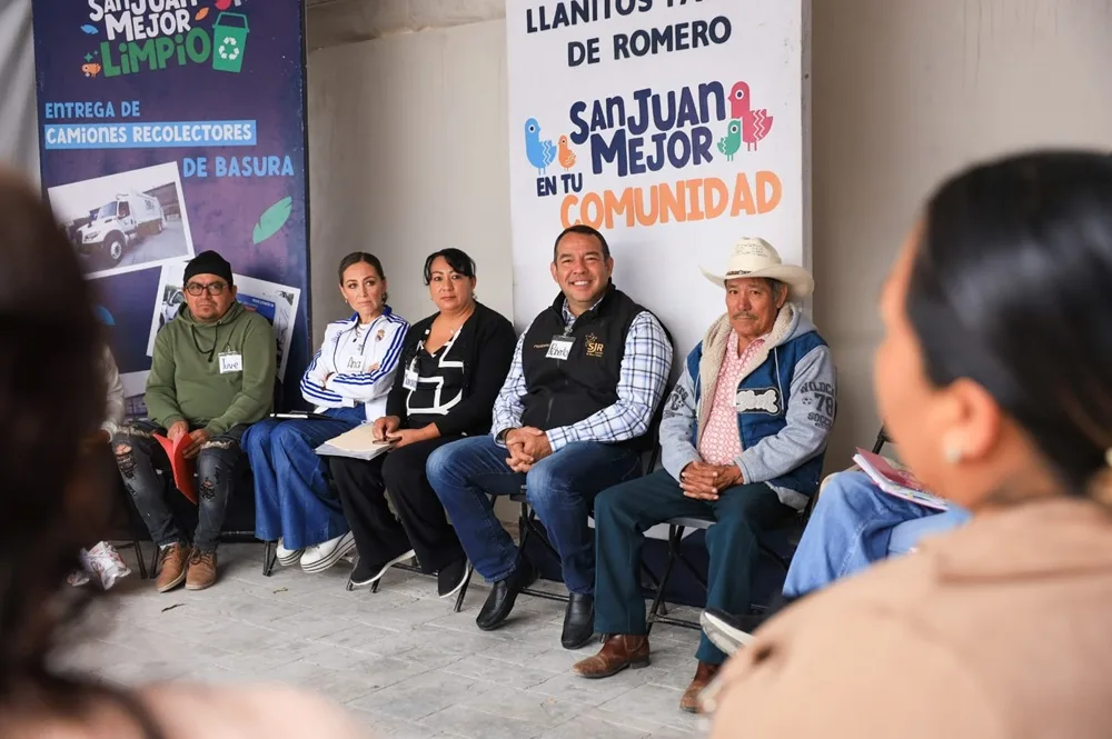 Gobierno de San Juan del Río refuerza servicios y espacios en Llanitos durante jornada comunitaria