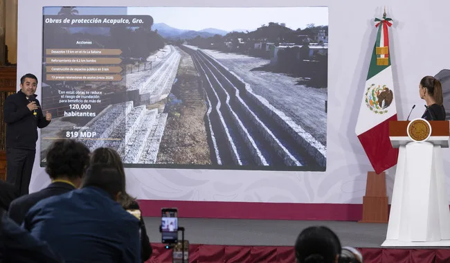 Gobierno federal invierte 12 mil millones para mitigar inundaciones y mejorar infraestructura hidráulica