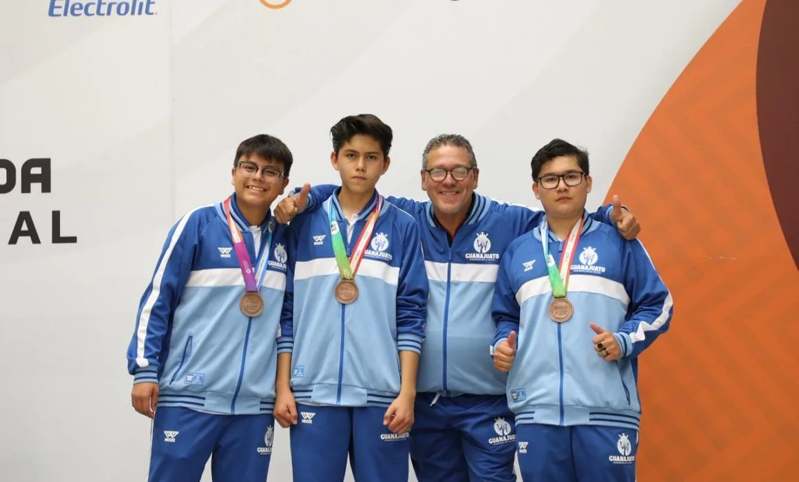 Guanajuato suma cinco bronces en tiro deportivo y tiro con arco en Olimpiada Nacional 2026