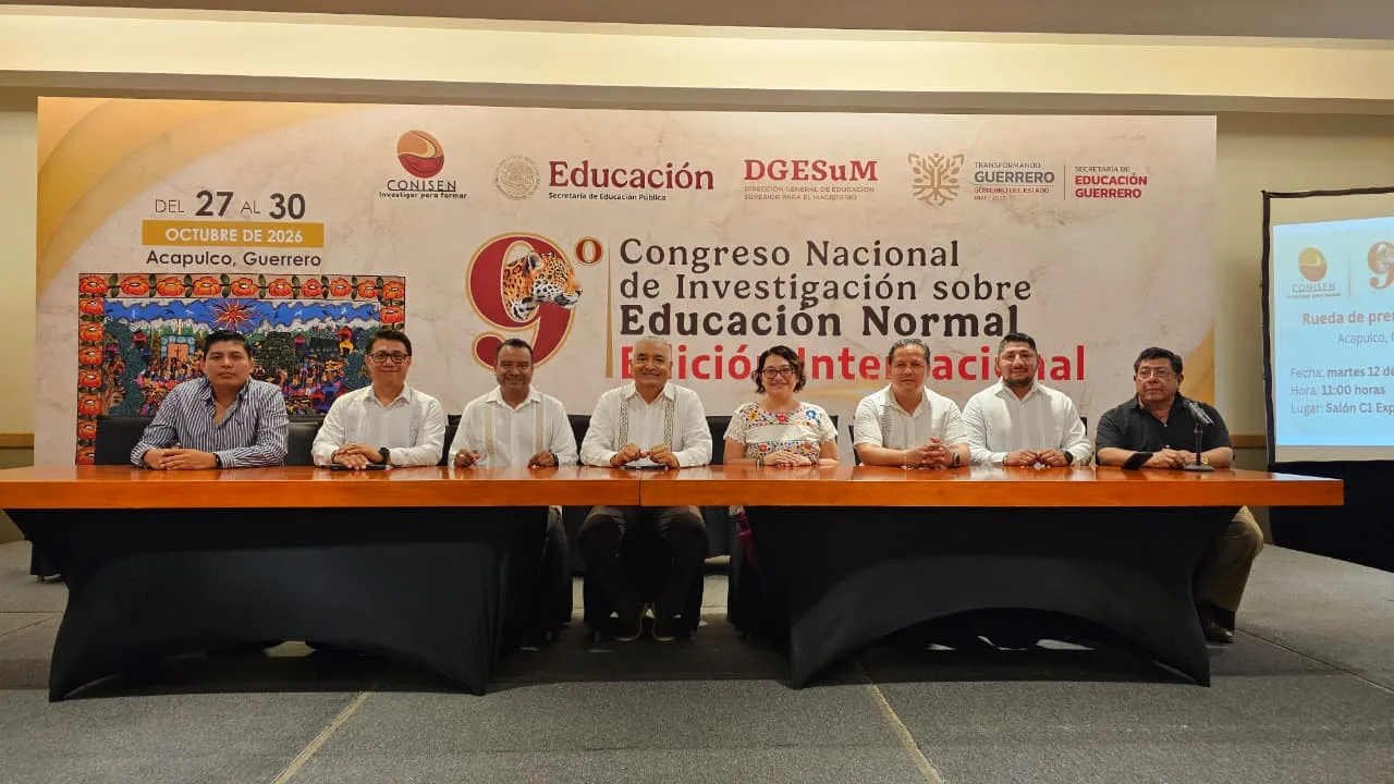 Guerrero será sede del 9° Congreso Nacional de Investigación en Educación Normal